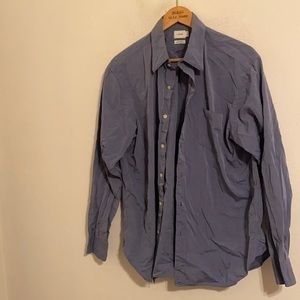 J.CREW BLUE BUTTON DOWN SHIRT SIZE LARGE
